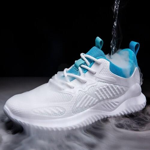 CARANFIER Men Breathable Running Shoes Durable Messi with The Paragraph Increased Clunky Sneakers Outdoor Fitness Non-slip Shoes