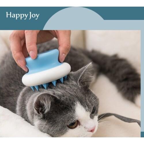 Pet combing brush automatic hair removal comb massage comb dog massage hair removal comb cat self-cleaning needle comb supplies