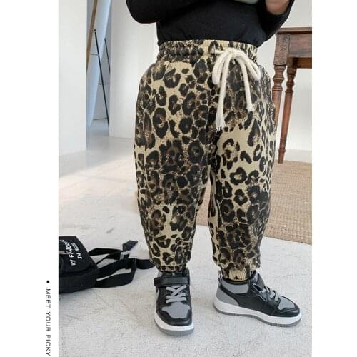 Boys' Casual Trousers 2020 Autumn and Winter Childrens Clothing Korean Style Baby Boys and Girls Loose Fashion Leggings Pants