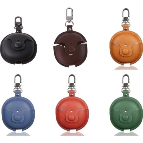 Dustproof Storage Bag Protective Cover Leather Case for realme Buds Air Pro