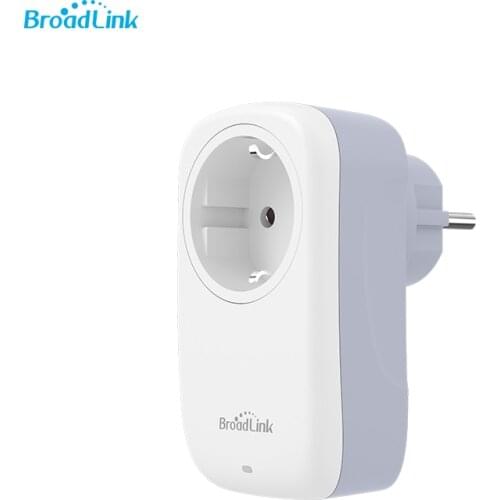 BroadLink SP4L-EU Home Automation System Smart Plug WiFi Controlled Wireless Remote Timer WiFi Plug Compatible with Alexa