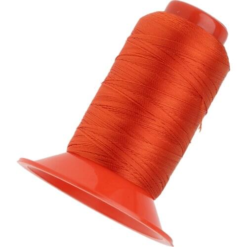 Extra Strong Upholstery Thread Bonded Nylon Sewing Spool 500 Meters Orange