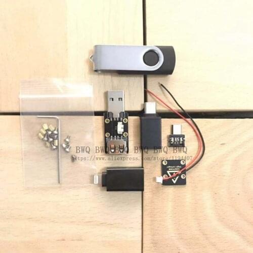 USB Killer V3.0 Replica -215VDC USBKiller Mini High Voltage Pulse Generator Geek Jock Mischief Toy Better Than Dark Purple