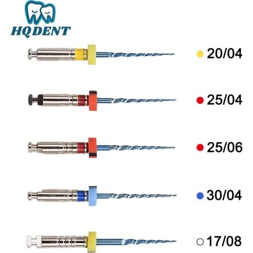 High Quality Dental Heat Activated Niti Rotary Endo Files For Baby Pediatric Files Dentist Instrument