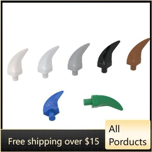 10PCS High-Tech Assemble Particle 87747 Big Sharp Corner Building Blocks Kit Replaceable Part Toys For Children Birthday Gifts