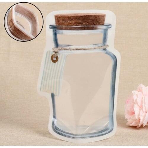 10Pcs/Lot Mason Jar Bottles Reusable Sealed Glass Jars With Lids Food Bean Storage Can Snack Candy Spices Container Kitchen Box