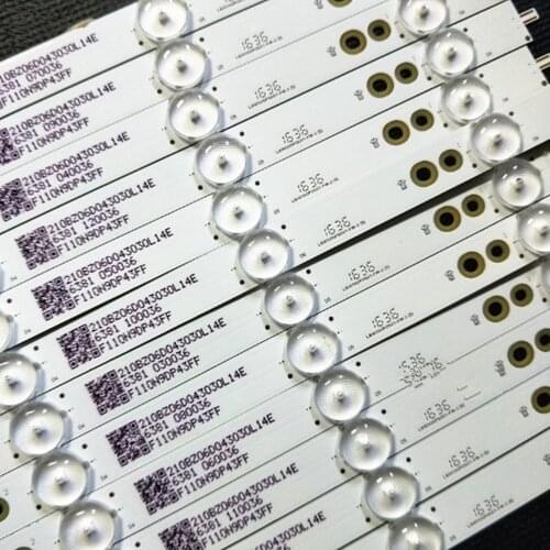 12pcs LED Backlight Lamp strip 6leds for VIZ IO 50 inch TV D50F-E1 LTMWVTET LBM500P0601-FW-2 LB50085 V0_00 TPT500J1-HVN07.U