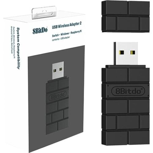 8Bitdo USB Wireless Bluetooth Adapter Receiver For Nintend Switch Controller For Windows Mac New