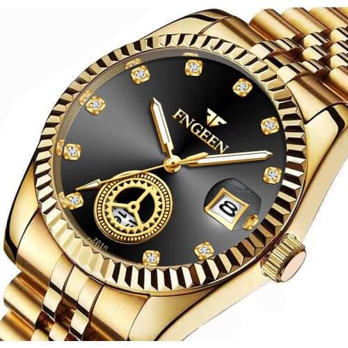 New Top Brand Luxury Mens Quartz Watch Fashion Casual Steel Band Watches for Men Male Waterproof Wristwatches Montres Homme