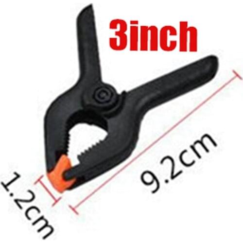 DIY Spring Clamp Nylon 3/4/6/9 inch Modeling Photo Studio Background Workshop Craft Carpentry Woodworking Tool