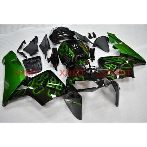 For CBR600 RR 2005 - 2006 Fairing Kits CBR600 RR 06 Fairings CBR600 RR 06 Black Green Frame Fairing Kits