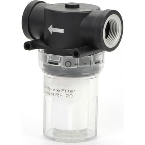 Vacuum filterRF15/20 vacuum pump filter large flow negative pressure vacuum air source filter Painb type