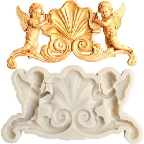 Liquid Silicone Mold Large Angel Cake Mold P138