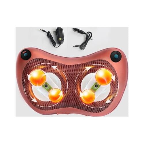 Infrared Heating 4d Kneading Electric Massage Pillow Vibrating Neck Body Massager Hammer Shiatsu Shoulder Back Massage Massages