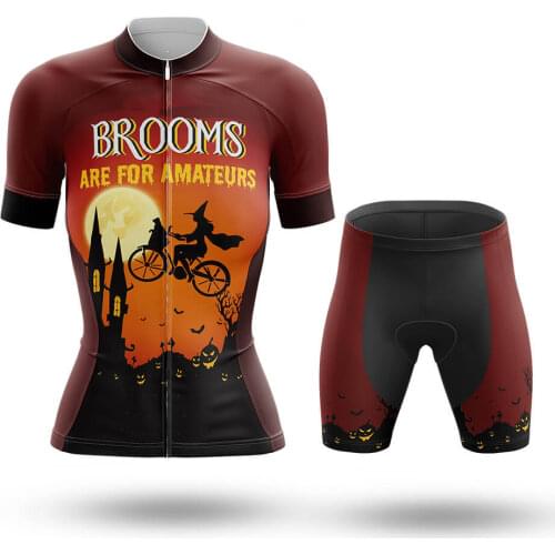 2021 Summer BROOMS Women Cycling Jersey set Breathable Mountain Bike Clothes Women Bicycle Cycling Clothing