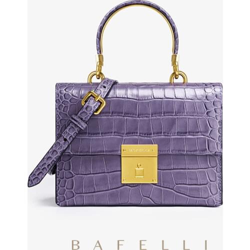 PURSE 2021 NEW ARRIVAL CROSSBODY BAG CROCODILE GRAIN HANDBAG FASHION LEATHER