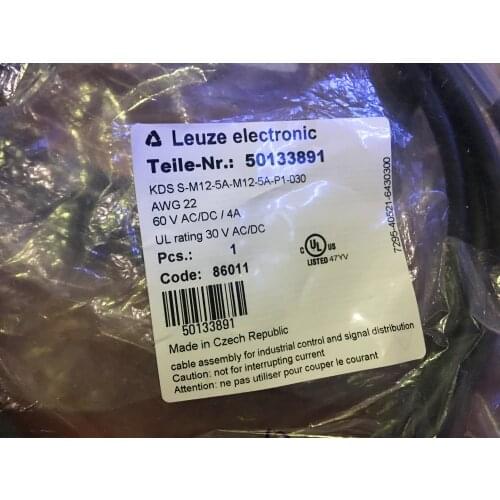 LEUZE KDS S-M12-5A-M12-5A-P1-030, 50133891
