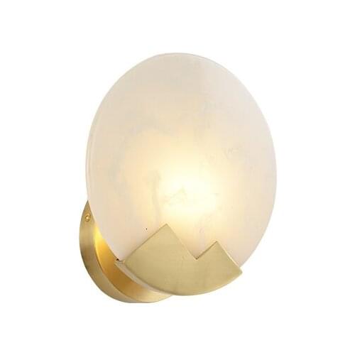 Loft luminaire wall lights glass ball dining room living room aisle espelho monkey lamp