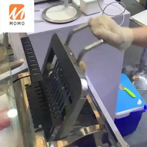 Stainless steel sushi roll cutter manual sushi roll cutter cutting machine