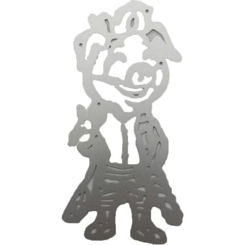 Pig Metal Cutting Dies Stencil DIY Scrapbooking Album Paper Card Template Mold