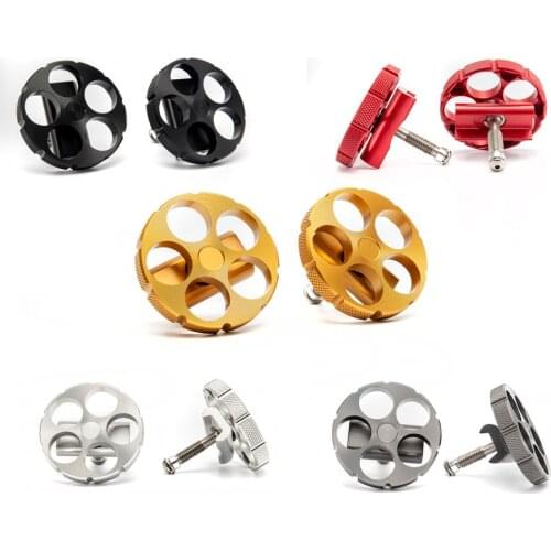 ACRZ Hinge Clamp Plate and Lever Set for Brompton Bicycle Folding