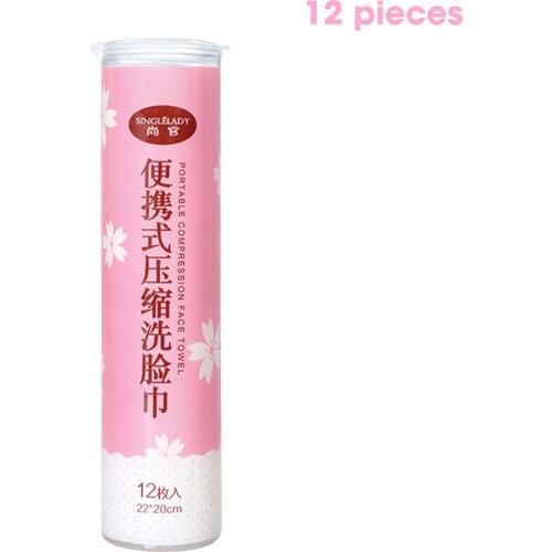 1 Bag Disposable Pure Cotton Compressed Portable Travel Face Towel Water Wet Wipes Washcloth Napkin Outdoor Moistened Tissues