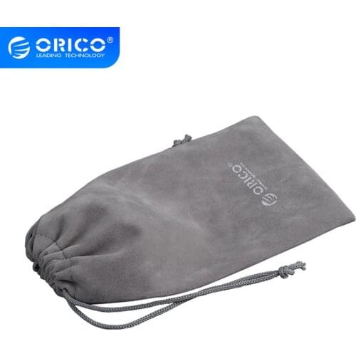 ORICO Soft Storage Bag For Power Bank USB Charger Soft Pouch Case For Powerbank External Battery Mobile