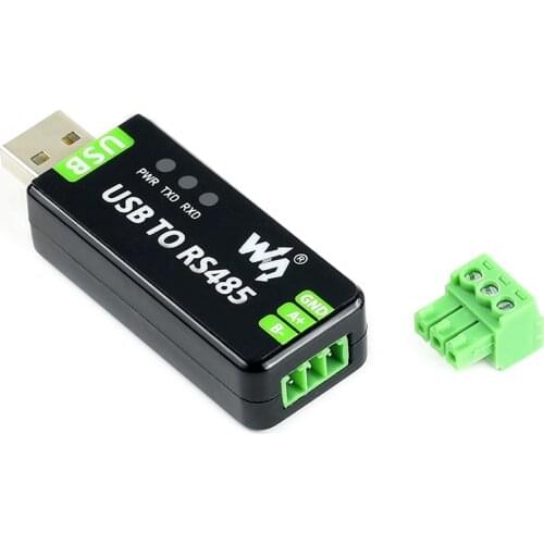 Industrial USB to RS485 Converter with Original FT232RL Inside Transient Voltage Suppressor Supports Windows 10/8.1/8/7 System