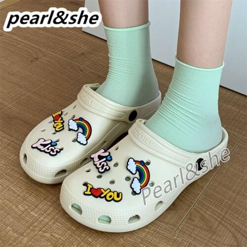 Sandals for Women Men Breathable Beach Shoes Fashion Garden Clog Aqua Shoes Summer Women Clogs Quick Dry
