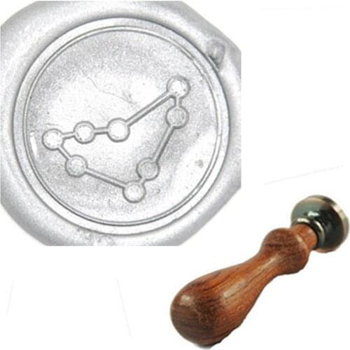 Personalized Name Customized Wax Seal Stamp, Personalized Wedding Invitation, Capricorn Constellation Wax Seal Stamp
