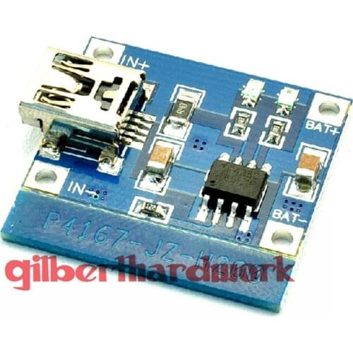 Tp4056 1A Lithium Battery Charging Board Charger Module Micro Interface