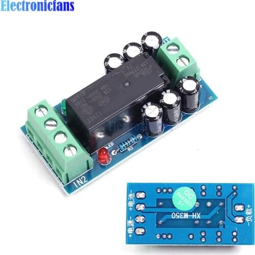 XH-M350 12V 150W 12A Backup Battery Switching Module High Power Board Automatic Switching Battery Power Emergency Switch Module
