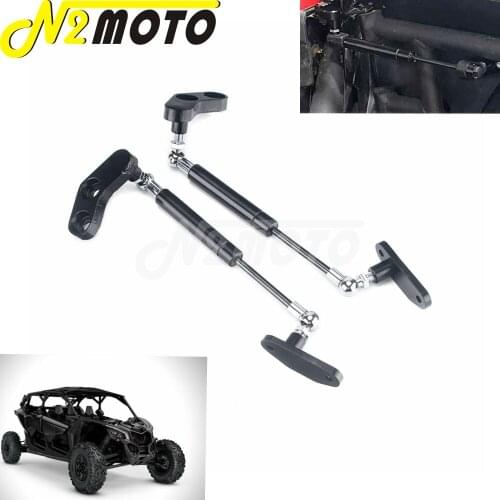 1Pair Billet Aluminum Black Door Opener Sets Bolts Accessories For Maverick X3 / X3 Max Front Rear Doors 2017-2020 Custom