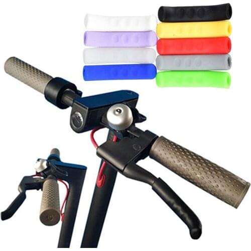 2 pcs/set Xiaomi M365 Electric Scooter Brake Lever Non-slip Silicone Cover Foot Support Cover Proz Bicycle General Accessories
