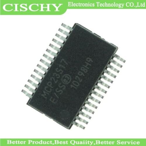 2pcs/lot MCP23S17-E/SS MCP23S17ESS MCP23S17-E MCP23S17 SSOP-28 In Stock