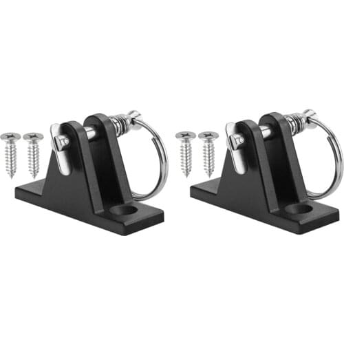 2pcs Bimini Top Hardware, Boat Marine Deck Hinge Fittings Hardware Replacement