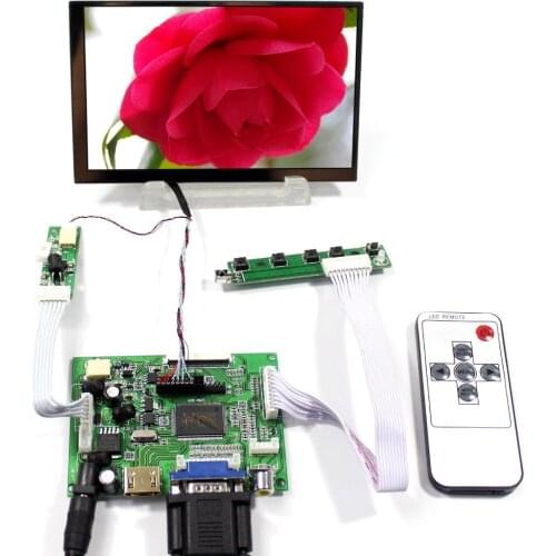 5.6" 5.6inch LTD056ET3A 1024x600 LCD Screen with HD MI+VGA+2AV LCD Controller Board