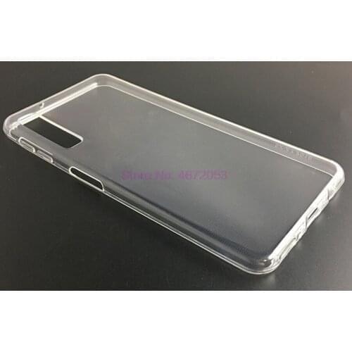 500pcs For Samsung Galaxy A7 2018 Case Ultra-thin Transparent TPU Silicone Phone Case For A7 2018 A750F A750 A 7 2018