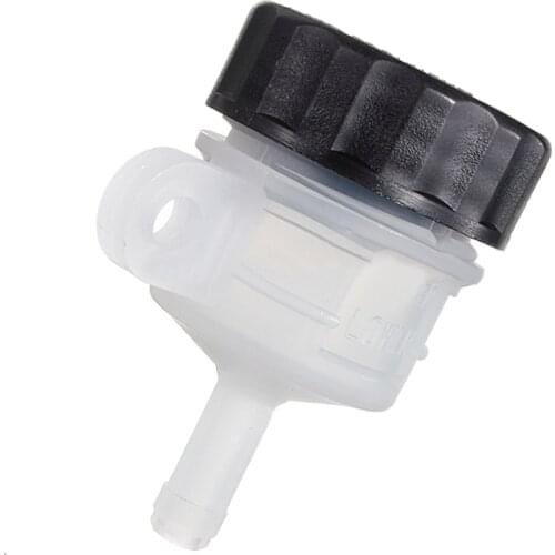 ABS Cylinder Oil Cup Spare Tank Attachment Bottle Container Fluid Fuel Rear