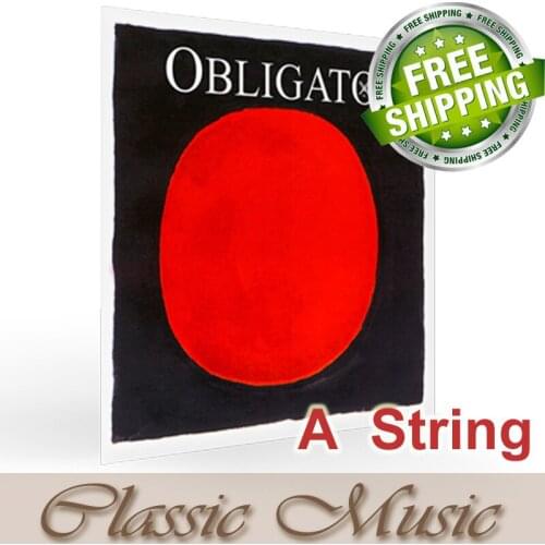 Free shipping ,Pirastro Obligato Violin String, A String(411221), Made in Germany