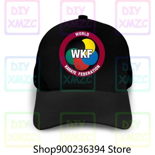 New Wkf Karate Baseball Cap World League Logo Men Hats