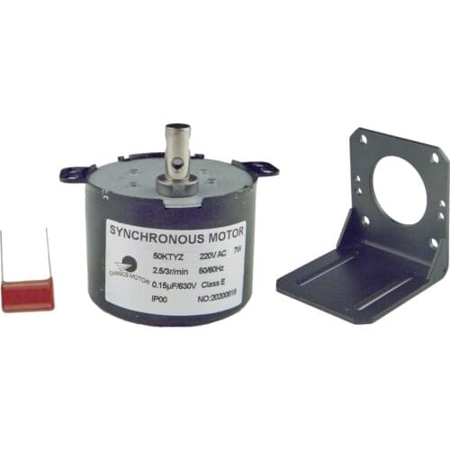 Incubator Turn Eggs Motor Electric Motor 50KTYZ 110V 2.5-3RPM Synchronous Reduction Motor With Motor Holder