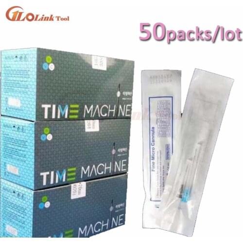 Blunt needle Needle Tips 21G/22G/23G/25G/27G/30G Plain Ends Notched Endo needle tip Syringe 50pcs Tools