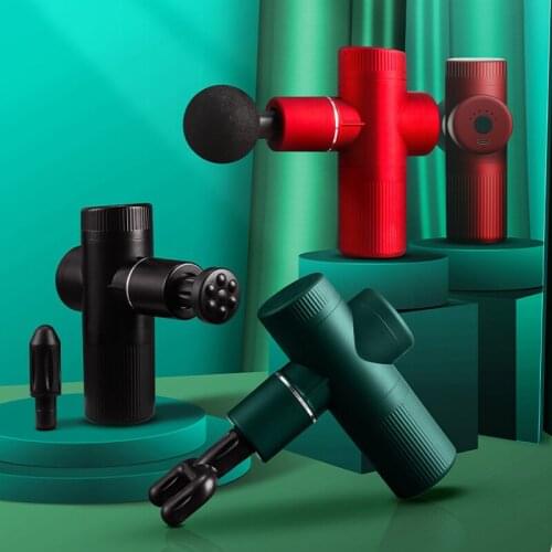 Mini Fascial Gun Physiotherapy Electric Percussion Massager Health Care Fitness Equipment for Body Relaxation Acid Relief