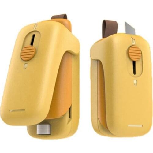 Bag Sealer Mini, 2 In1 Handheld Bag Heat Vacuum Sealer, Heat Sealer for Plastic Bags Storage Snack Cookies Fresh