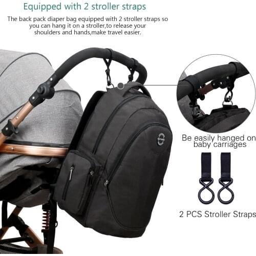 Nappy Backpack Bag Mummy Large Capacity Bag Mom Baby Multi-function Waterproof Outdoor Travel Diaper Bags For Baby Care baby bag