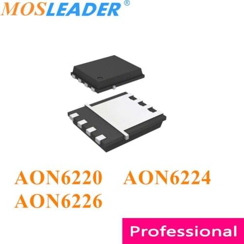 Mosleader AON6220 AON6224 AON6226 DFN5x6 100PCS 500PCS 1000PCS QFN N-Channel 100V Chinese High quality Mosfets