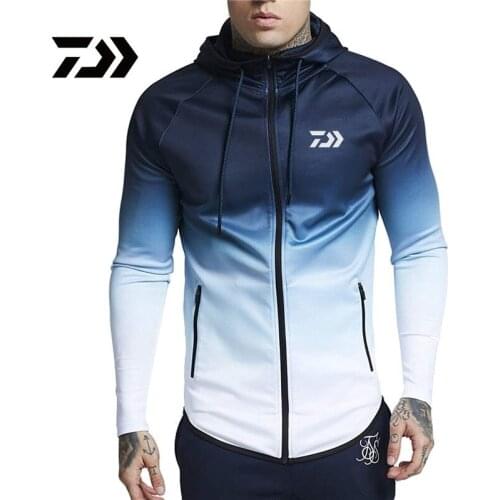 New Daiwa Fishing Clothes Autumn Sun Protection Fishing Jacket Outdoor Sports Windproof Jacket Mens Climbing Fishing Jacket