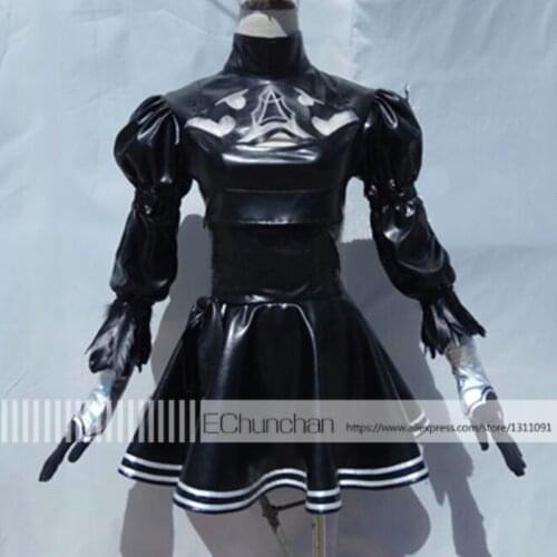 2017 New arrival NieR:Automata 2B No. 2 Type B Cosplay Costume Custom Made