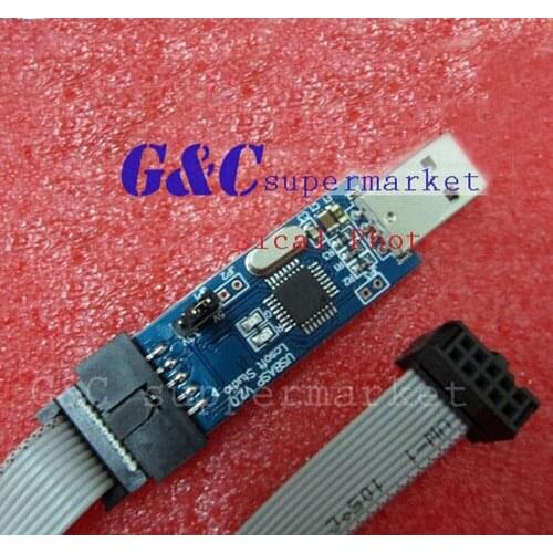 1 USB ISP programmer (51 ATMega ATTiny) for AVR Electronic component programmer compatible board